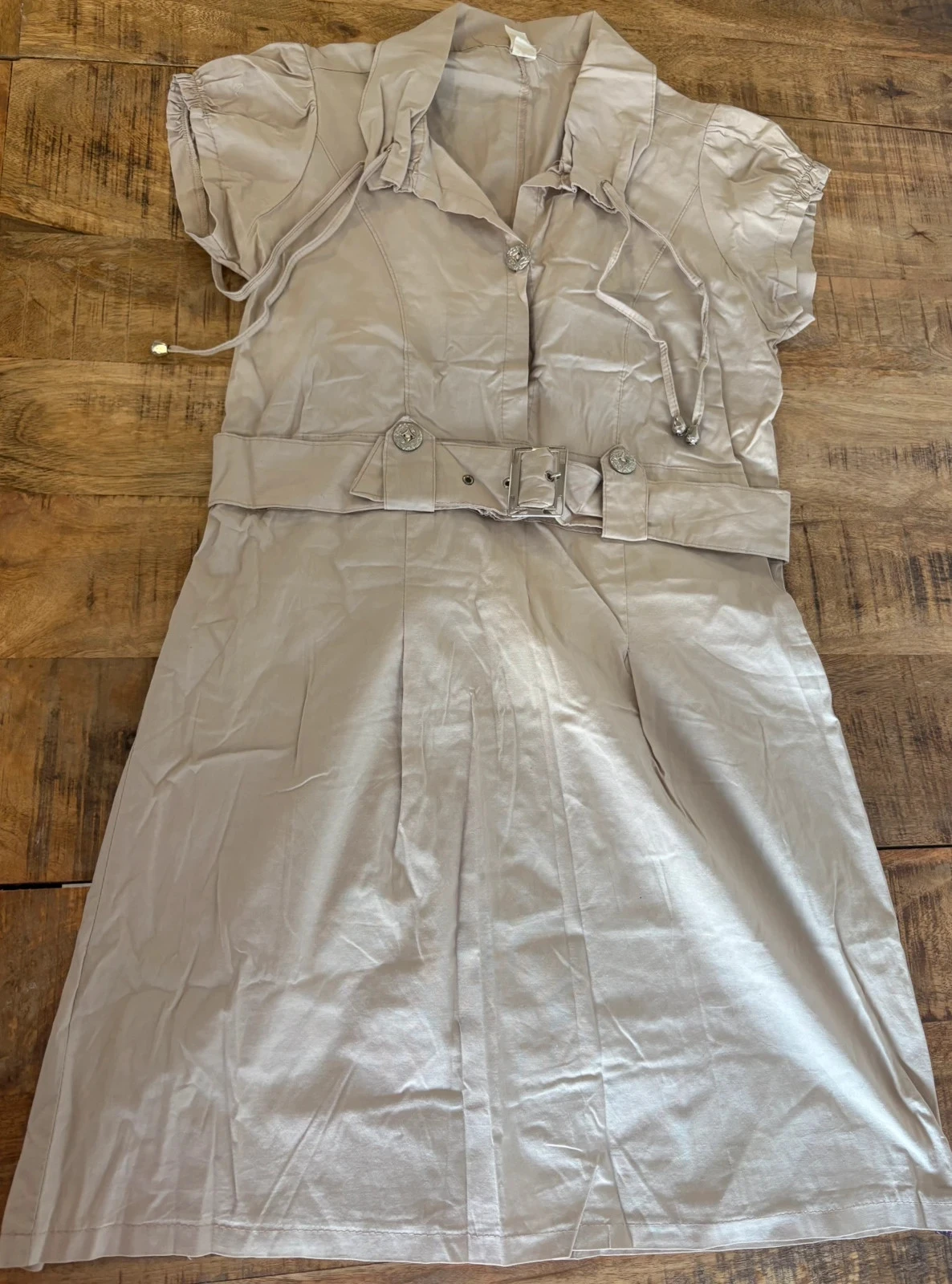 Cute beige dress - Size 38 – photo 2